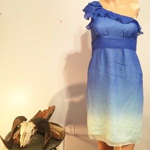 Ombré Royal Blue Dress